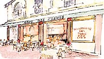 Le Di Yar (ex Caf des Fleurs). Brasserie, Tabac. Vieux-Nice, Nice